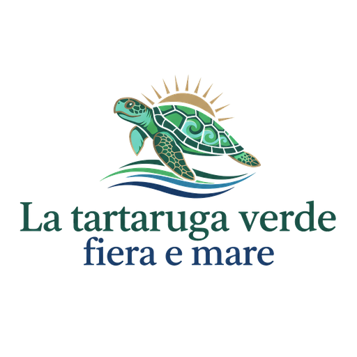 La tartaruga verde fiera e mare